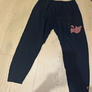 Navy free city sweatpants